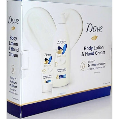 DOVE Body Lotion and Hand Cream 3 Pack Set 2x Body Lotion Bonus Hand Cream NEW