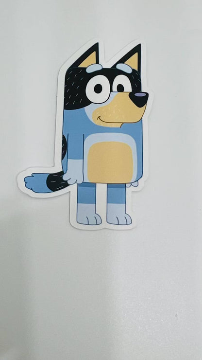 Bluey Stickers Die Cut ( Cricut Made) 3"x 2" New ( Select your Design)