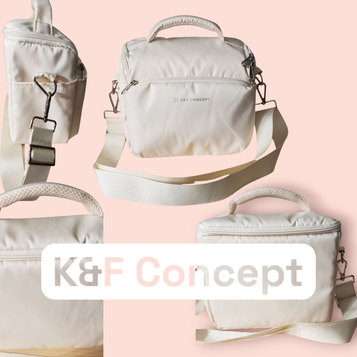 K&F Concept Small Camera Sling Bag for DSLR/Mirrorless Waterproof Shoulder Bag