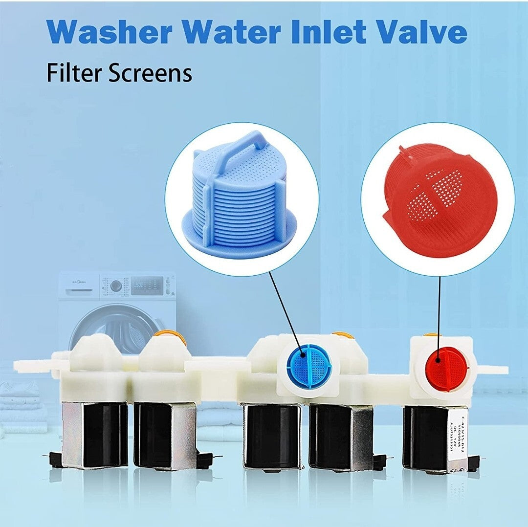 AJU75152601 Water Inlet Valve For LG Kenmore Washer TAW35618287 AP5668417 NEW