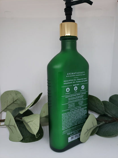 Bath & Body Works Aromatherapy Eucalyptus & Spearmint Stress Relief Body Lotion