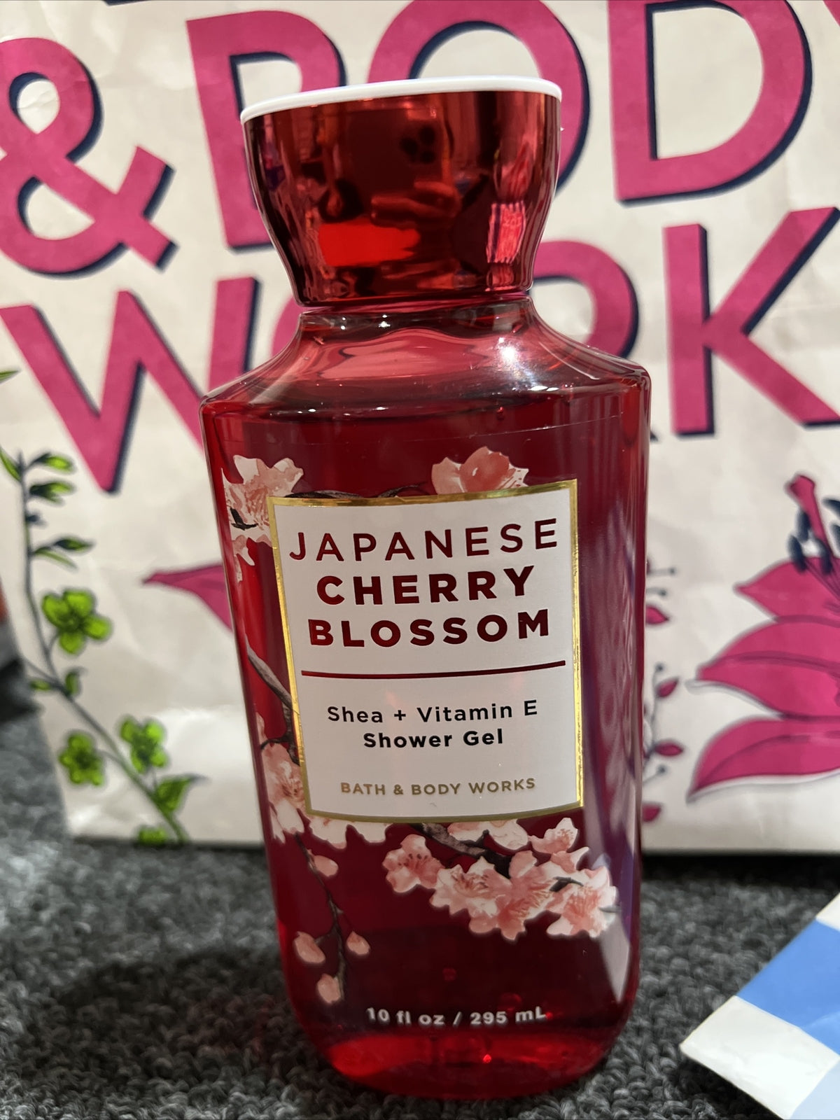 Bath Body Works  Japanese Cherry Blossom Shower Gel Body Wash 10oz New
