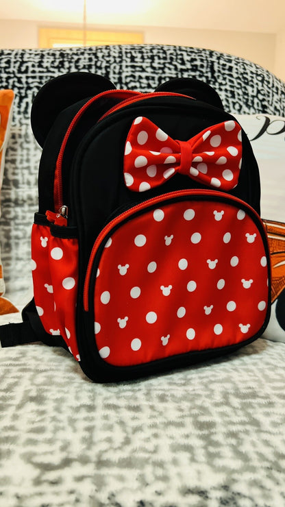 Small Cute Girls Backpack for Toddlers Disney-Theme Backpack 10x18in NWT