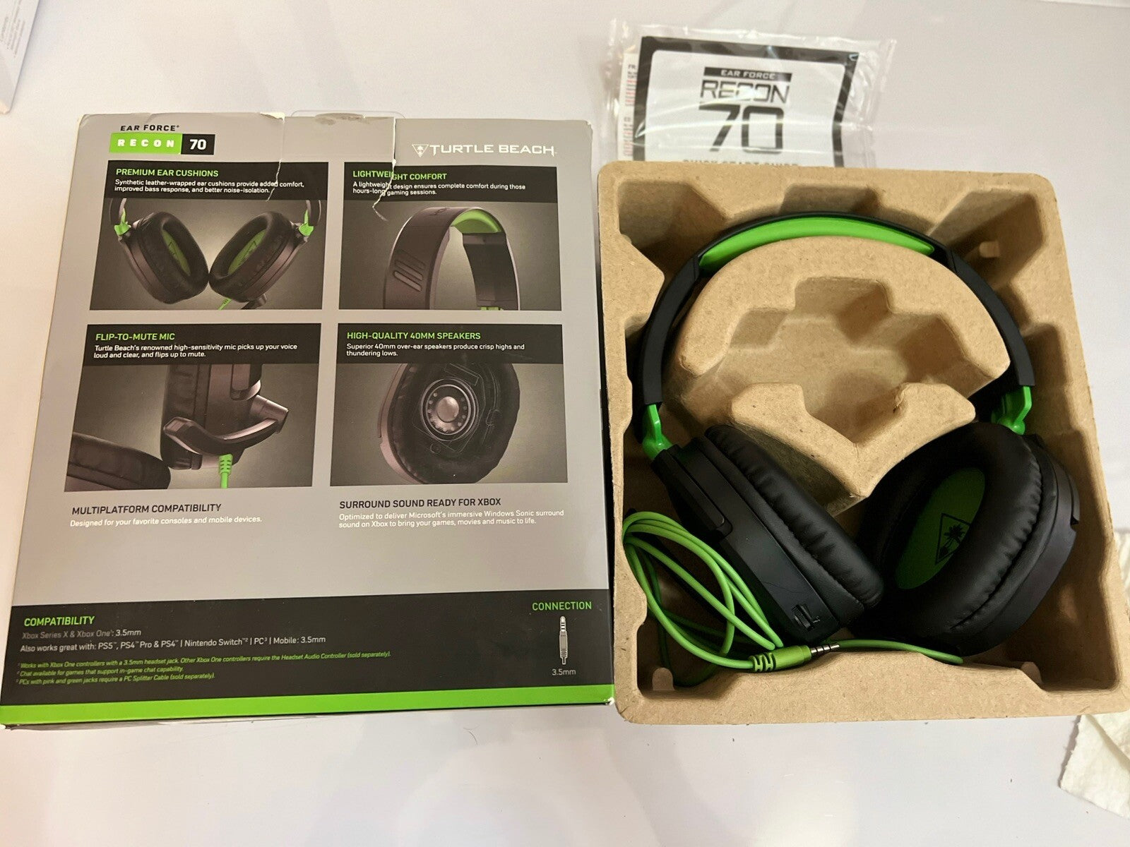 Turtle Beach Recon 70 Wired Gaming Headset for Xbox Series X & Xbox One