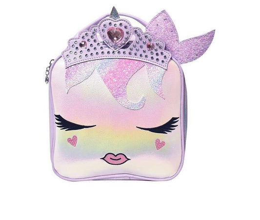 Lunch Bag Back To School Miss Gwen’s Unicorn Rainbow Purple NEW