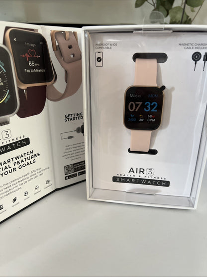 iTOUCH Air 3 Smartwatch Fitness Tracker with Heart Rate Tracker Open box-LikeNew