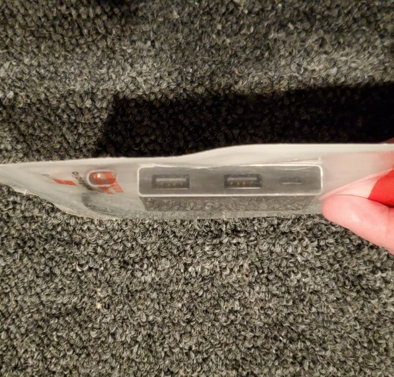 Dual USB  Camera- iOS Adapter W/USB C
