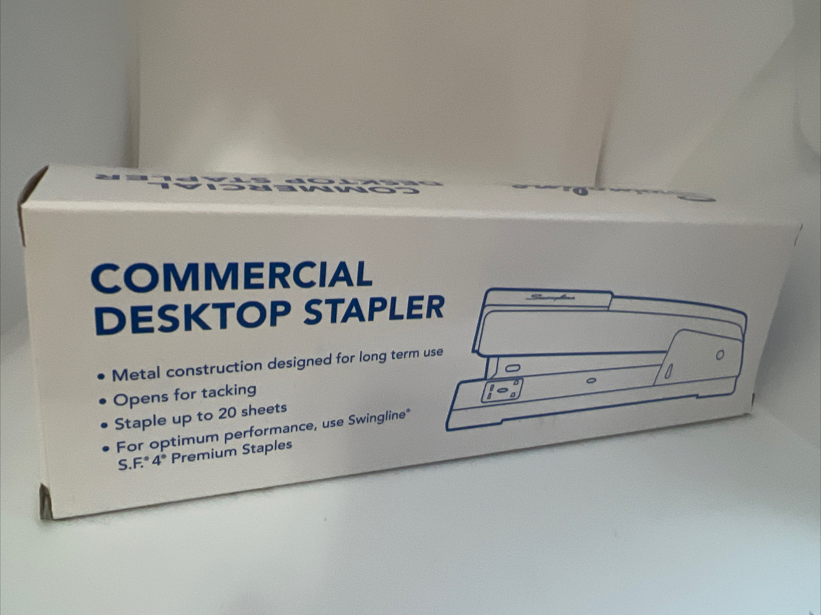Stapler Desktop Swingline ( Opens For Tacking w/ 20 Sheet Capacity) Black