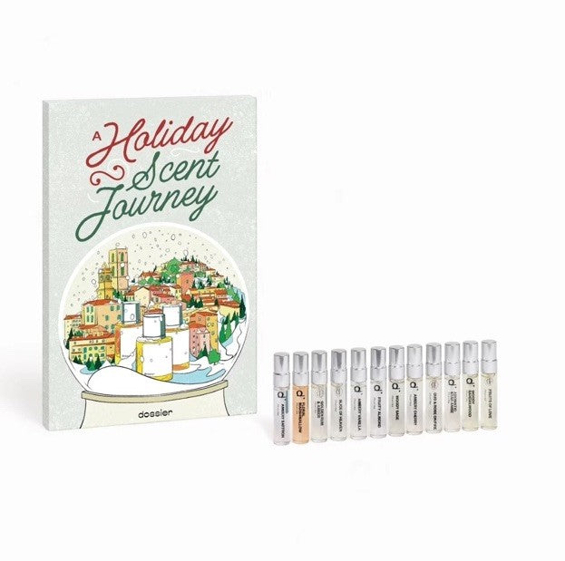 Dossier Holiday Scent Journey Fragrance Advent Calendar Gift Set 0.17 oz, 12 ct