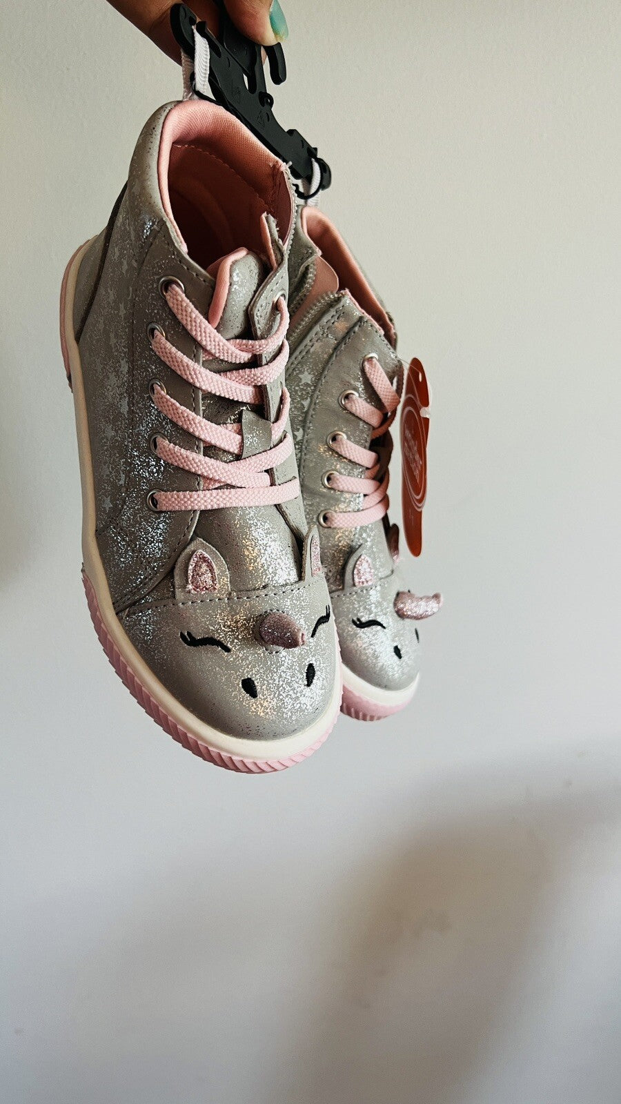 Toddler Girl Unicorn Shoes Size 11  & Busy Board Unicorn Backpack Set New