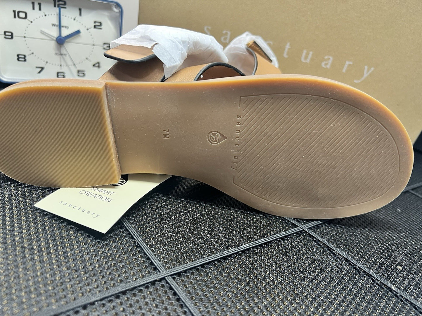 Sanctuary Smart Creation Spring Toe-Loop Sandal Brown Size 9M