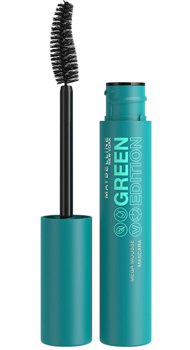 Maybelline Green Edition Mega Mousse Mascara #001 Blackest Black