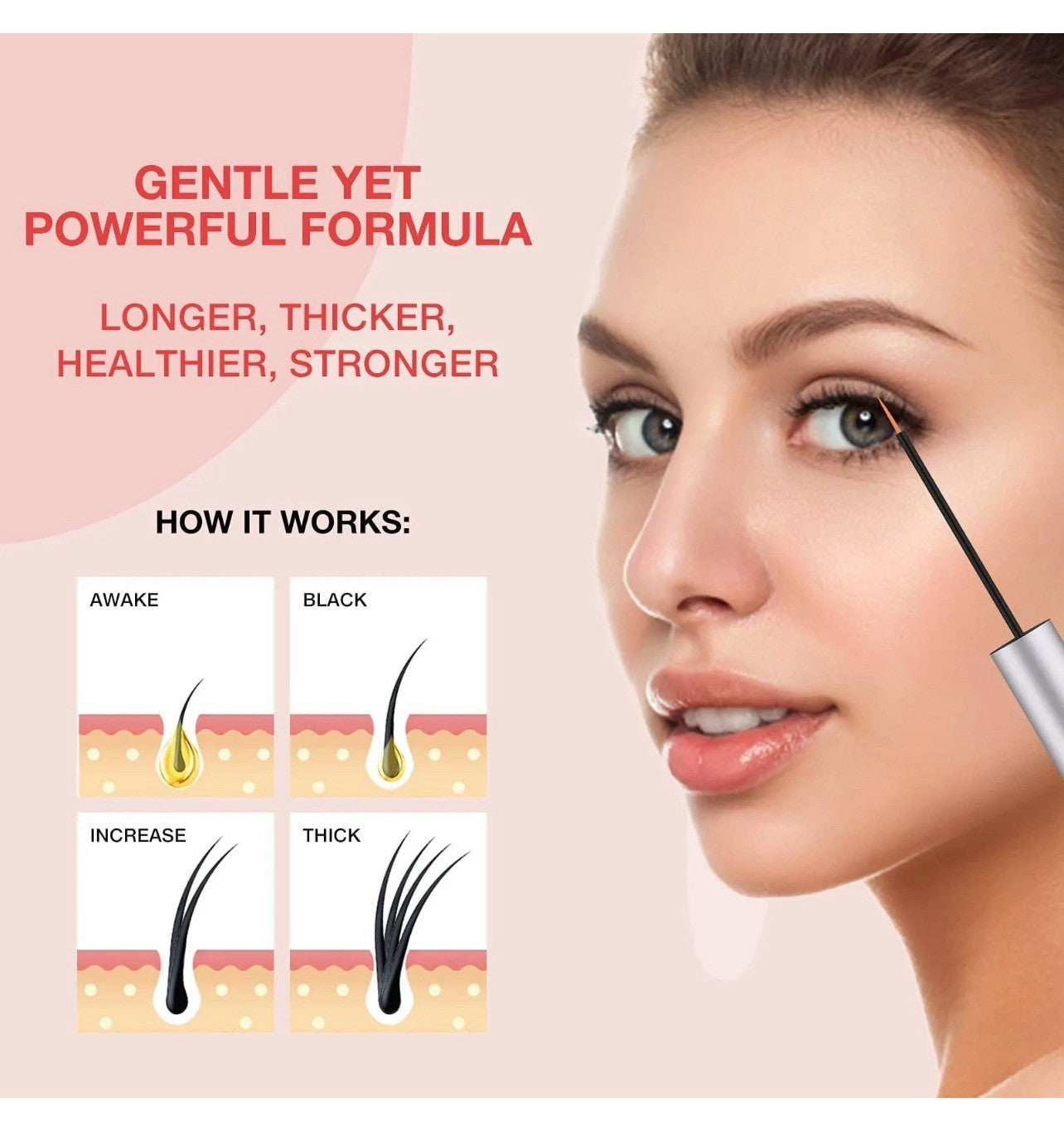 Advanced Eyelash Growth Serum No Irritation 0.12 oz. (N) 05/24/2026