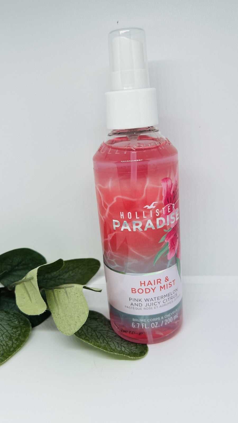 HOLLISTER PARADISE PINK WATERMELON/JUICY CITRUS Hair  & Body Mist 6.7 Fl Oz New