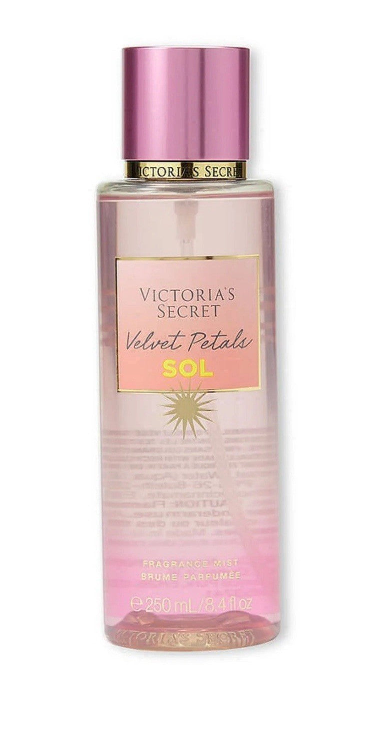 VICTORIA'S SECRET VELVET PETALS SOL BODY MIST 8.4 FL OZ LIMITED EDITION