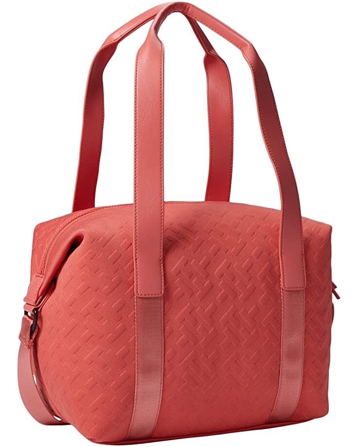 Tommy Hilfiger Duffle Bags Drew II – Convertible Duffel with Pouch – TH Bias