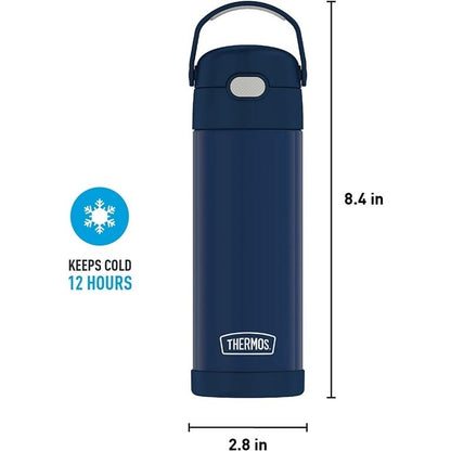 Thermos Kid's Funtainer Insulated Stainless Water Bottle 16oz Blue (see Details)