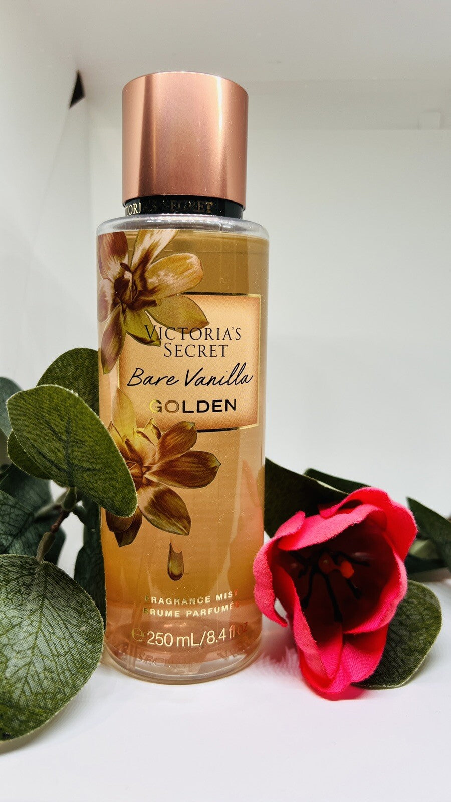VICTORIA'S SECRET BARE VANILLA GOLDEN BODY MIST 8.4 FL OZ