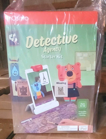 Osmo - Detective Agency Starter Kit for iPad, Learning Toys for 5 to 11 yrs Old 