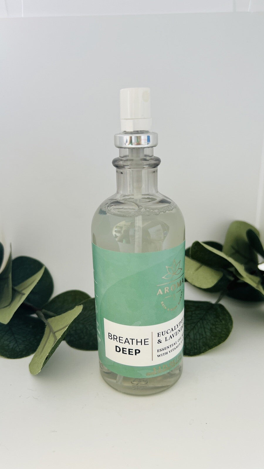 Bath & Body Works Aromatherapy Breathe Deep EUCALYPTUS LAVENDER Mist 5.3 oz NEW