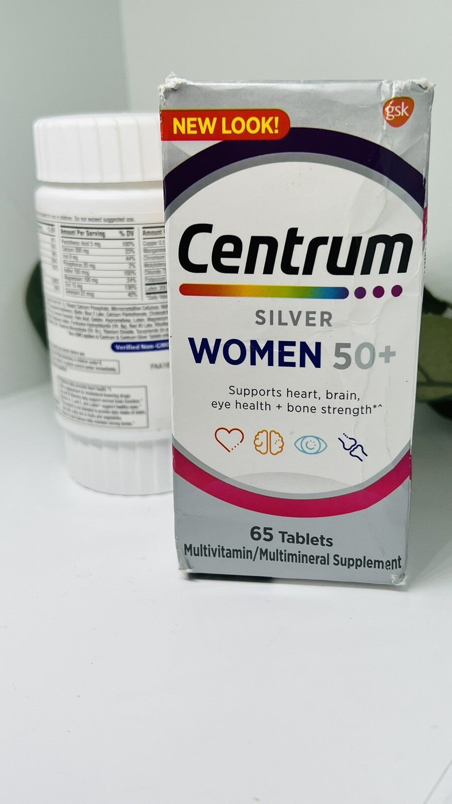 Centrum Silver Multi-Vitamin-Mineral Supplement & Antioxidants for Women 50 Plus