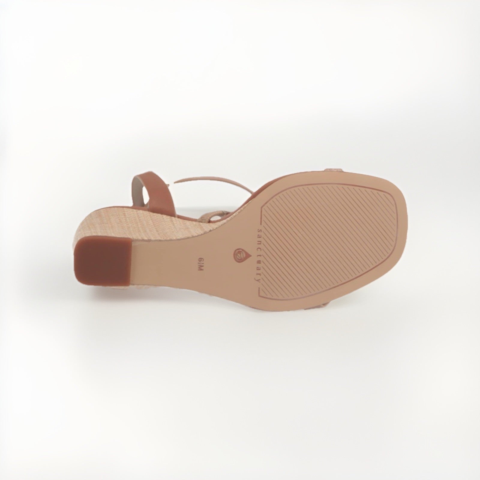 Sanctuary Women’s Sandals Nudemet/nude Size 11