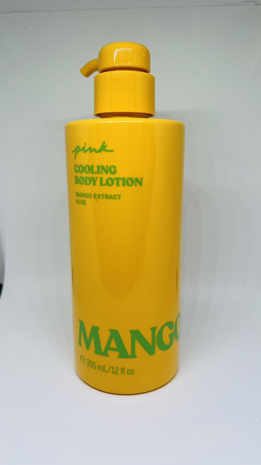 Victoria's Secret Pink Cooling Body Lotion Mango 12 fl.oz/355 ml NEW With Box