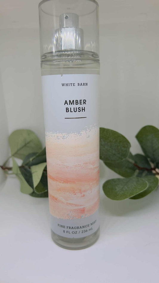 Bath & Body Works Amber Blush Fine Fragrance Mist Spray Splash 8oz