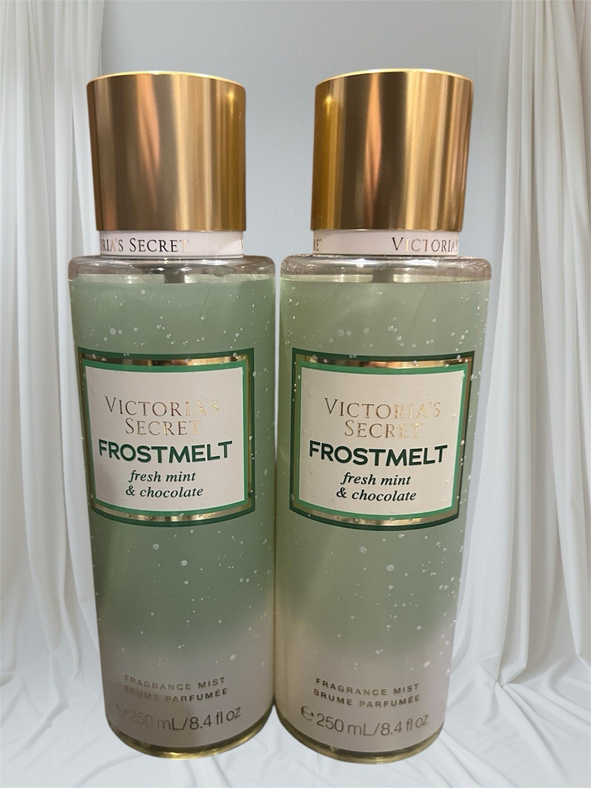 VICTORIA'S SECRET FROSTMELT FRAGRANCE BODY MIST SPRAY SPLASH 8.4 oz NEW 2x