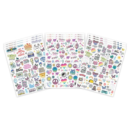 Justice 710882JUS Journal Art Set, 1000+ Pieces for Girls Ages 6+