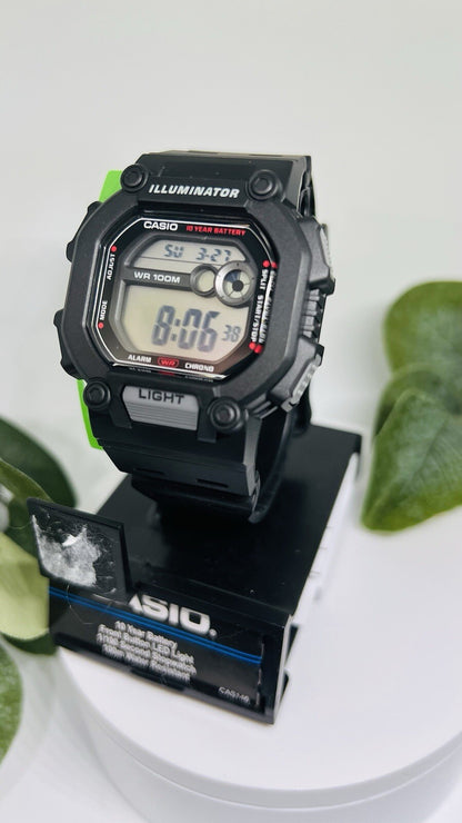 Casio Men's Quartz Heavy Duty Digital 10-Year Battery Resin 51mm Wrist Watch New