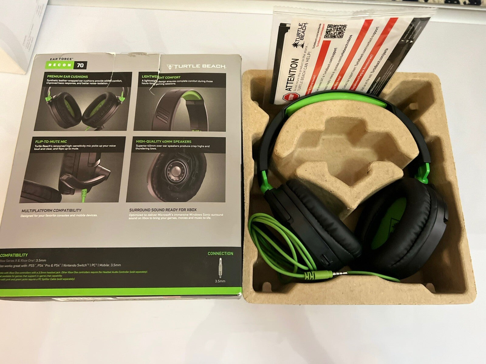 Turtle Beach Recon 70 Wired Gaming Headset for Xbox Series X & Xbox One