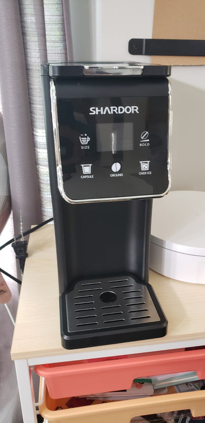 Coffee Maker Hot & Iced With Bold Setting,Single Serve Coffee Maker For K Cup 