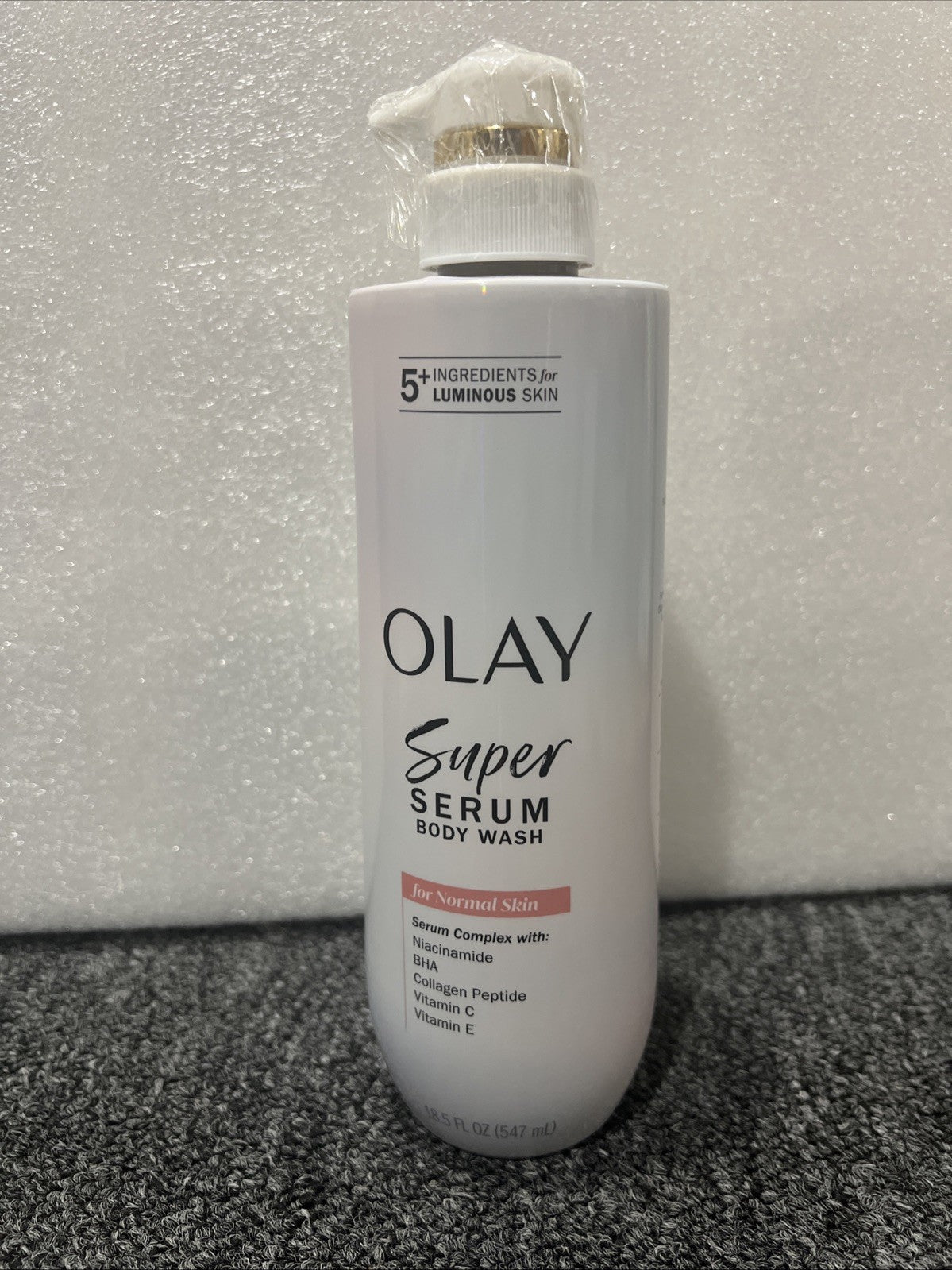 Olay Super Serum Body Wash for Rough & Bumpy Skin, 18.5 fl oz