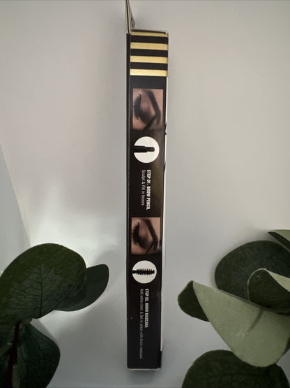 Eyebrow  Pencil & Mascara Duo /Secret of Pharaoh- "Natural Black" - NIB