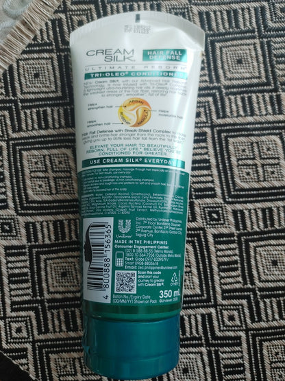 Cream Silk Ultimate Reborn Hair Fall Defense Conditioner 350ml 