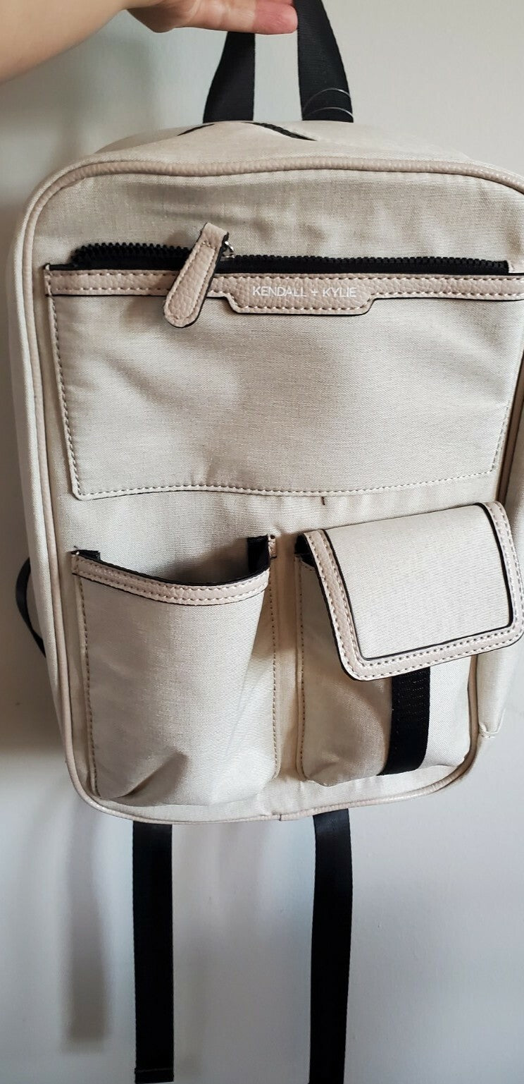 Kendall +Kylie Ladies Backpack/ BEIGE /Nude