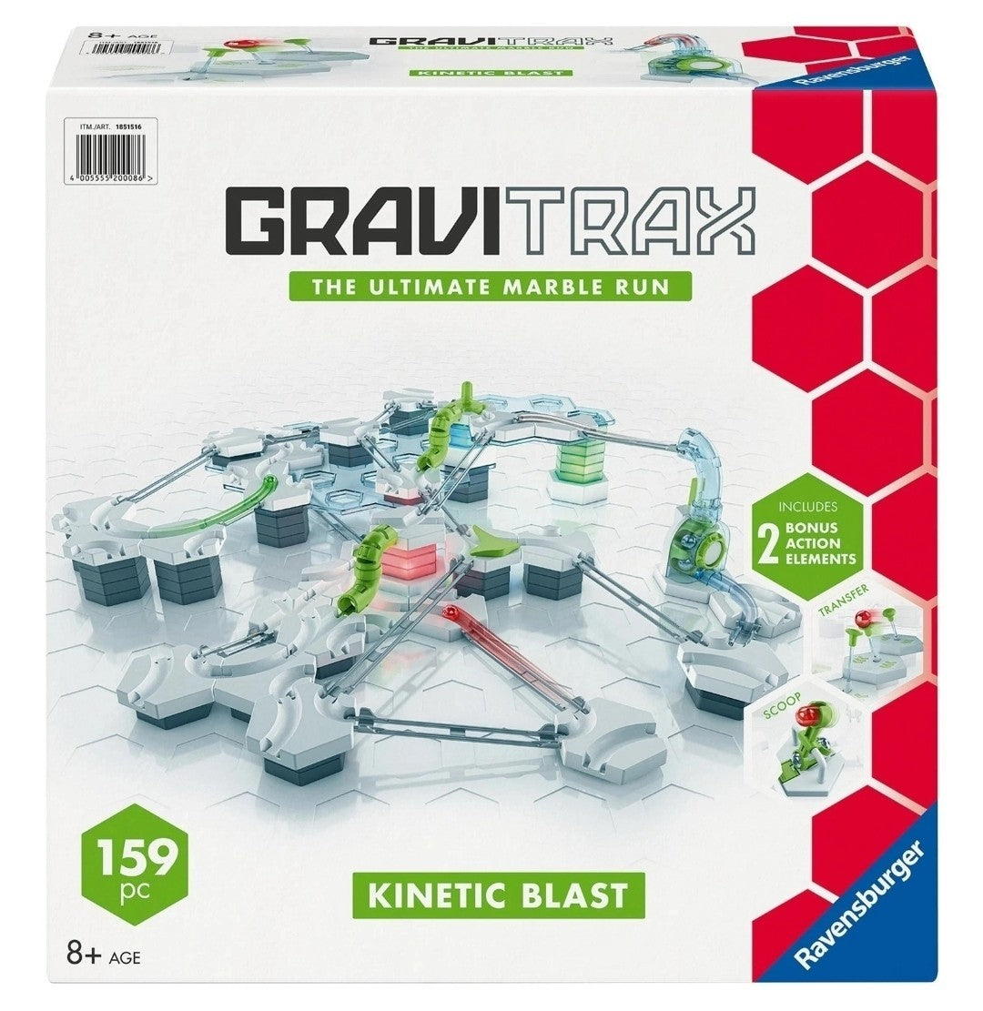 GraviTrax Kinetic Blast Marble Run Set 159pcs STEM Learning Toy