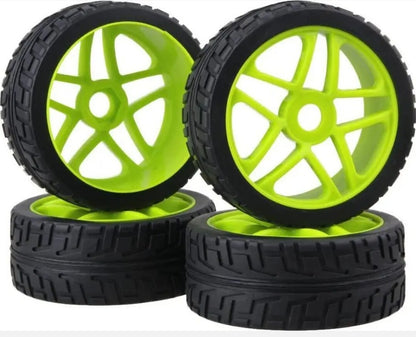 BQLZR 17mm RC 1:8 Off-Road Car Star Hub Tires for Running On The Cement Ground 4