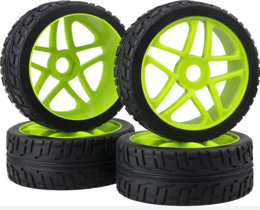 BQLZR 17mm RC 1:8 Off-Road Car Star Hub Tires for Running On The Cement Ground 4
