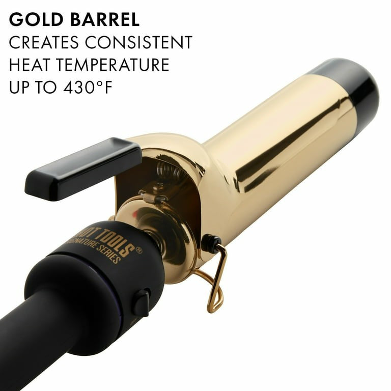Hot Tools PRO Signature              1  1/2” Gold Curling Iron