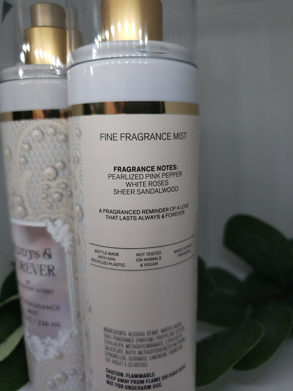 Bath & Body Works Always and Forever 2 PACK Fine Fragrance Mist New