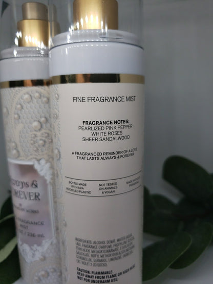 Bath & Body Works Always and Forever 2 PACK Fine Fragrance Mist New