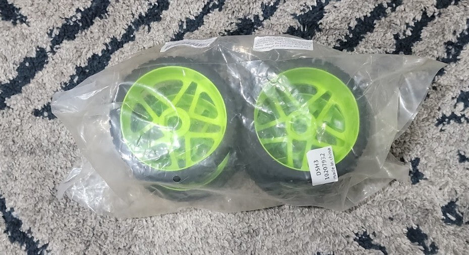 BQLZR 17mm RC 1:8 Off-Road Car Star Hub Tires for Running On The Cement Ground 4