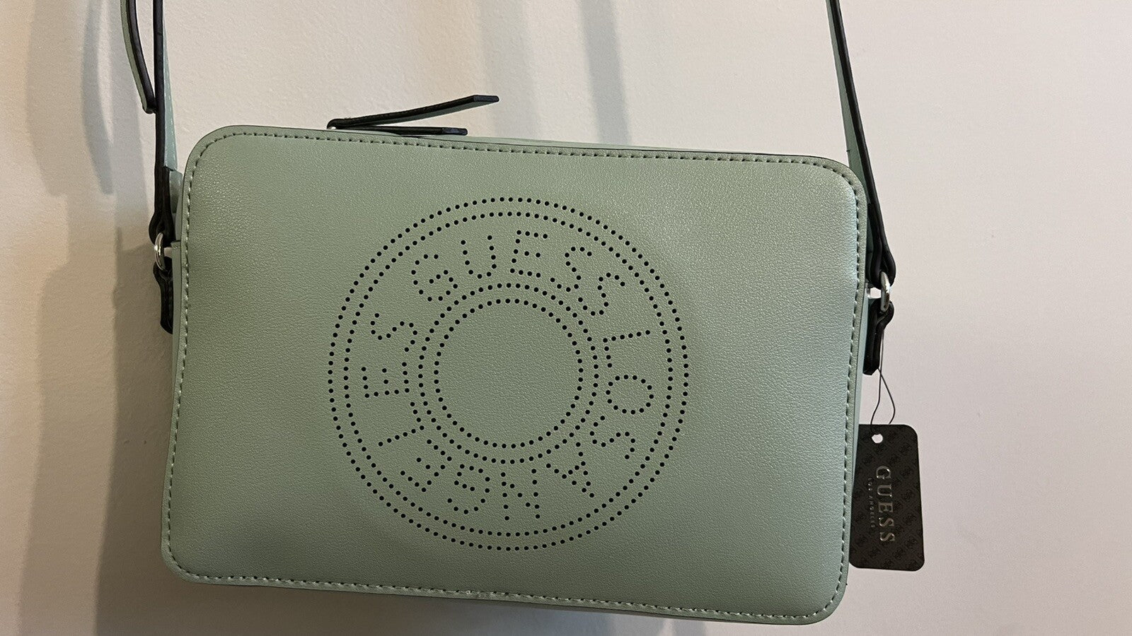 Guess HUTCHINSON mini Crossbody bag (SAGE )