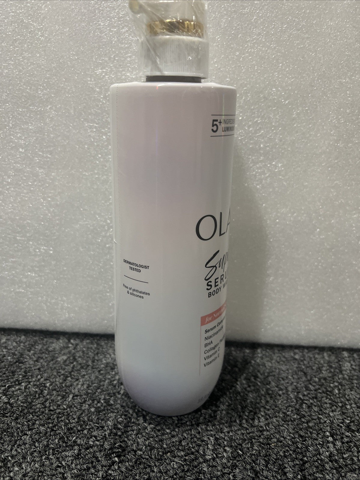 Olay Super Serum Body Wash for Rough & Bumpy Skin, 18.5 fl oz