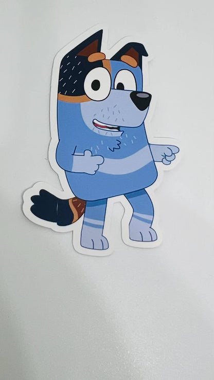 Bluey Stickers Die Cut ( Cricut Made) 3"x 2" New ( Select your Design)