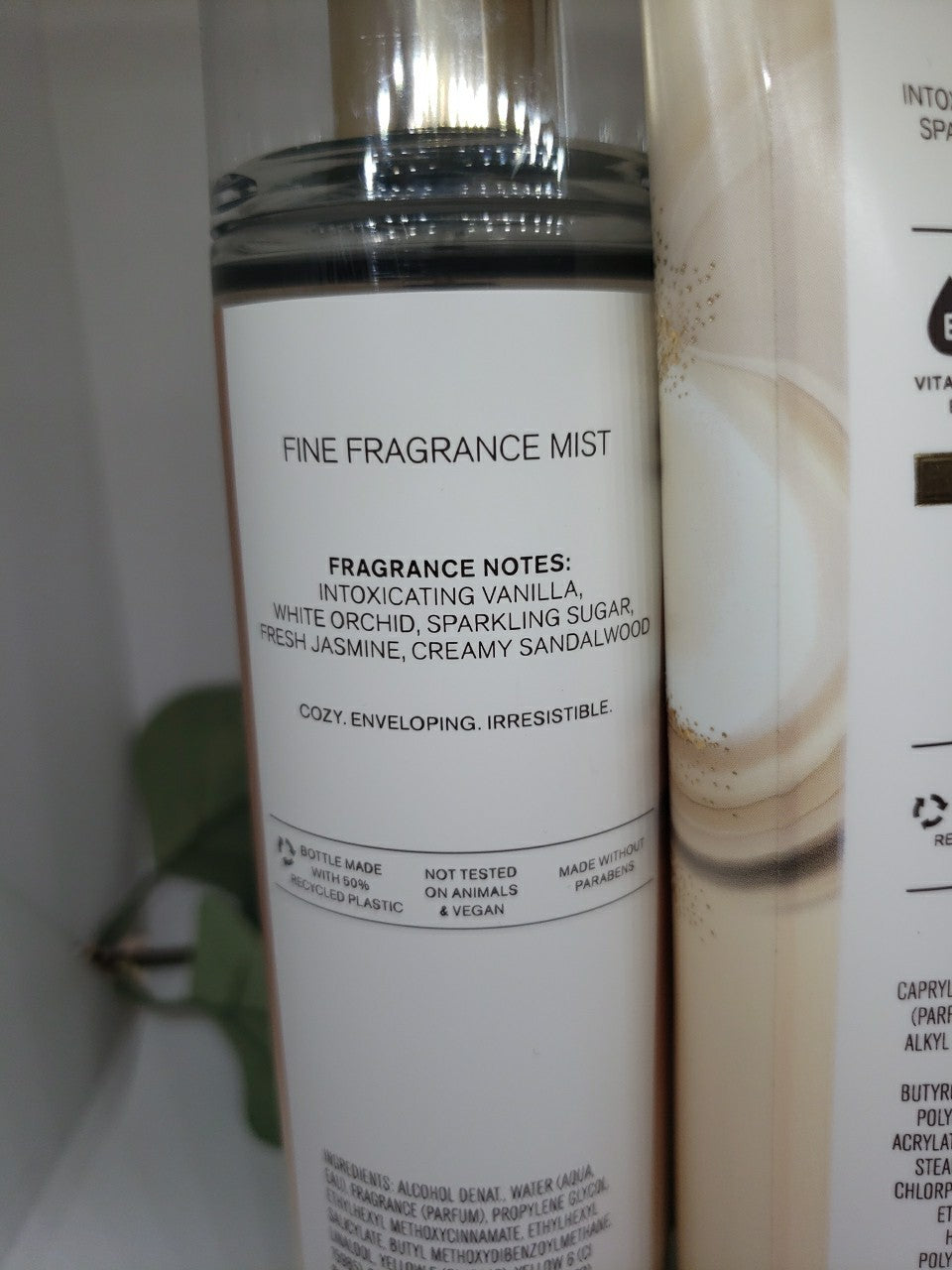  Warm Vanilla Sugar - Fine Fragrance Mist + Body Cream Set - Bath & Body Works