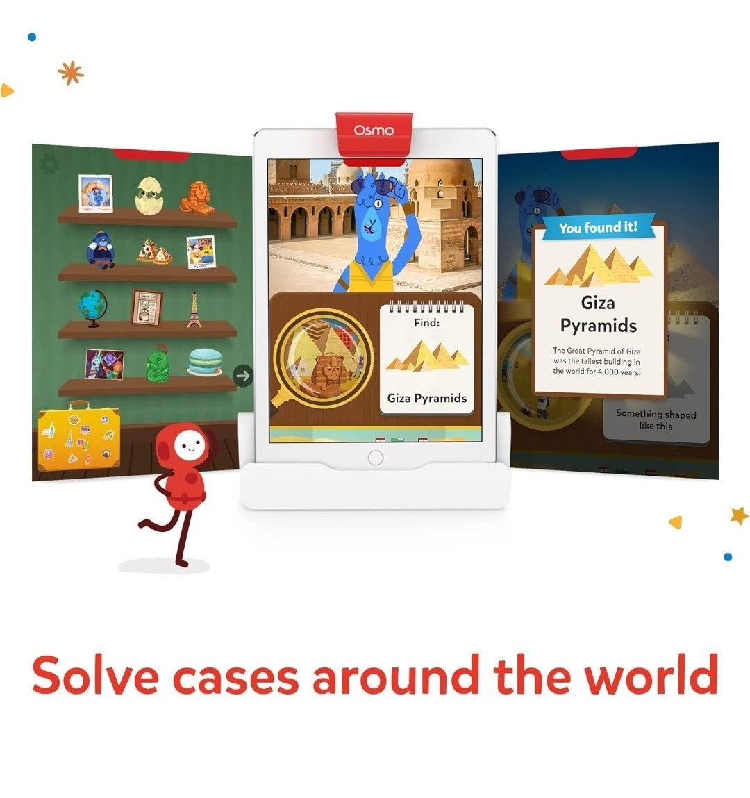 Osmo - Detective Agency Starter Kit for iPad, Learning Toys for 5 to 11 yrs Old 