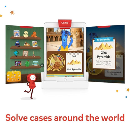 Osmo - Detective Agency Starter Kit for iPad, Learning Toys for 5 to 11 yrs Old 